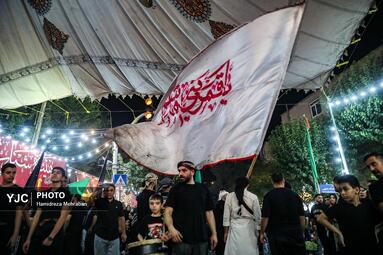آیین مشعل گردانی عراقی‌های مقیم تهران