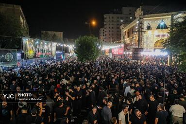 آیین مشعل گردانی عراقی‌های مقیم تهران