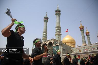 عزاداری روز عاشورا قم 