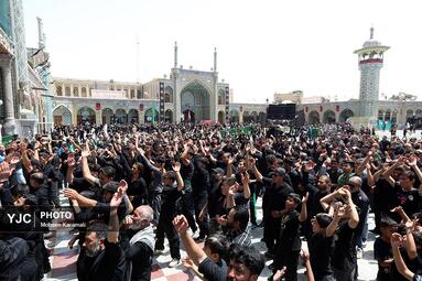 عزاداری روز عاشورا قم 
