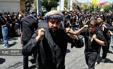 عزاداری روز عاشورا همدان