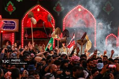 عزاداری سنتی قبیله بنی اسد در کربلا