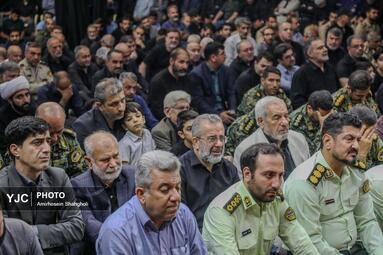 مراسم چهلمین روز شهادت سپهبد محمدحسین باقری