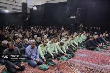 مراسم چهلمین روز شهادت سپهبد محمدحسین باقری