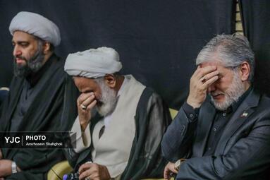 مراسم چهلمین روز شهادت سپهبد محمدحسین باقری
