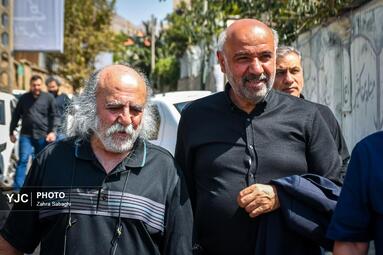 تشییع پیکر «احمد توکلی»