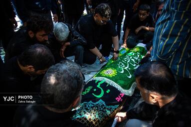 تشییع پیکر «احمد توکلی»