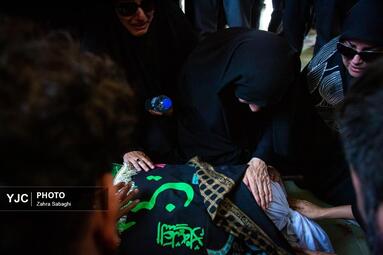 تشییع پیکر «احمد توکلی»