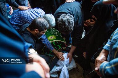 تشییع پیکر «احمد توکلی»