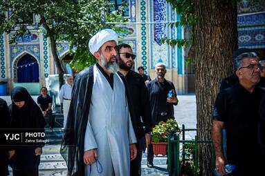 تشییع پیکر «احمد توکلی»