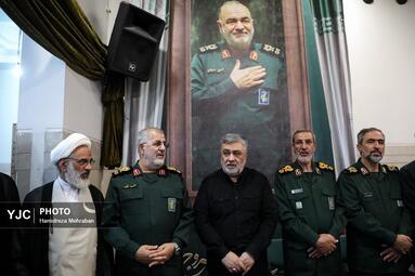 مراسم بزرگداشت چهلمین روز شهادت سپهبد حسین سلامی