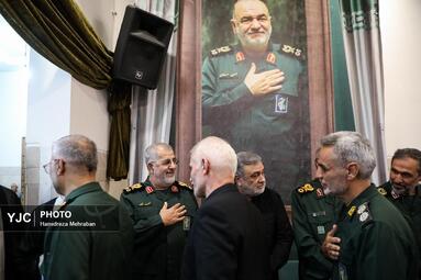 مراسم بزرگداشت چهلمین روز شهادت سپهبد حسین سلامی