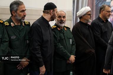 مراسم بزرگداشت چهلمین روز شهادت سپهبد حسین سلامی