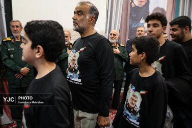مراسم بزرگداشت چهلمین روز شهادت سپهبد حسین سلامی