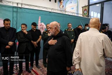 مراسم بزرگداشت چهلمین روز شهادت سپهبد حسین سلامی