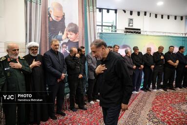 مراسم بزرگداشت چهلمین روز شهادت سپهبد حسین سلامی