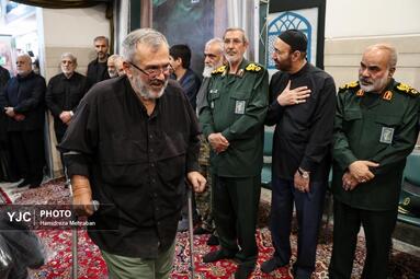 مراسم بزرگداشت چهلمین روز شهادت سپهبد حسین سلامی