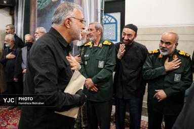 مراسم بزرگداشت چهلمین روز شهادت سپهبد حسین سلامی