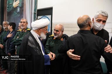 مراسم بزرگداشت چهلمین روز شهادت سپهبد حسین سلامی