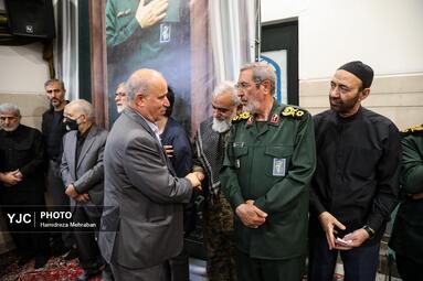 مراسم بزرگداشت چهلمین روز شهادت سپهبد حسین سلامی