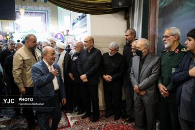 مراسم بزرگداشت چهلمین روز شهادت سپهبد حسین سلامی
