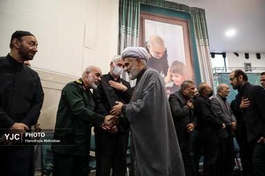 مراسم بزرگداشت چهلمین روز شهادت سپهبد حسین سلامی