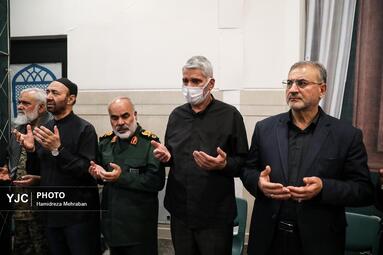 مراسم بزرگداشت چهلمین روز شهادت سپهبد حسین سلامی