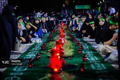 بزرگترین سفره حضرت رقیه(س)