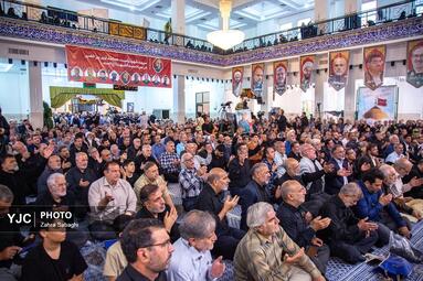 مراسم چهلمین روز شهادت سردار شهید غلامعلی رشید
