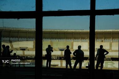بازدید اصحاب رسانه از ورزشگاه پارس شیراز
