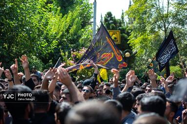 دسته عزاداری نیرو‌های مسلح در سوگ شهادت امام حسن(ع)