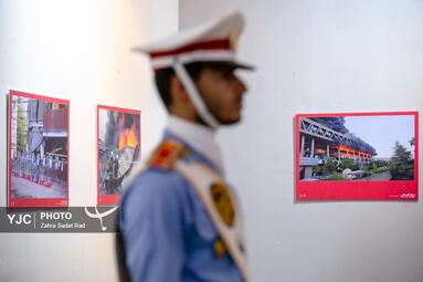 افتتاحیه نمایشگاه عکس ۱۲ روز ایران