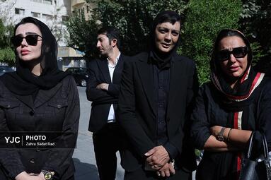 مراسم تشییع پیکر امید جهان