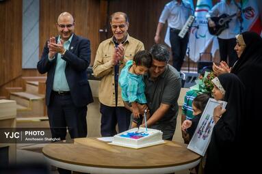 مراسم جشن تولد مدال آوران المپیک