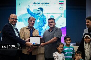 مراسم جشن تولد مدال آوران المپیک