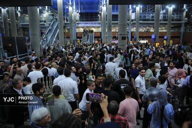 استقبال مردمی از تیم ملی کشتی فرنگی ایران