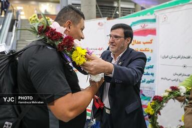 مراسم استقبال از مدال‌آوران تیم ملی پارادو و میدانی