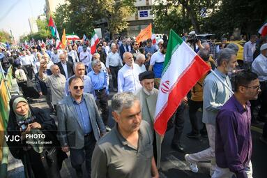 راهپیمایی «بشارت نصر» - تهران
