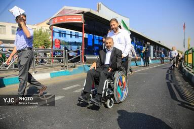 راهپیمایی «بشارت نصر» - تهران