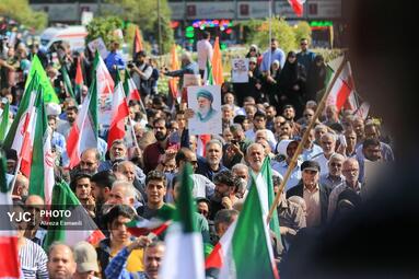 راهپیمایی «بشارت نصر» - تهران