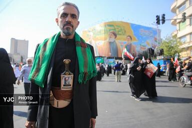 راهپیمایی «بشارت نصر» - تهران