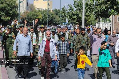 راهپیمایی بشارت نصر در اصفهان