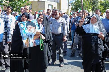 راهپیمایی بشارت نصر در اصفهان
