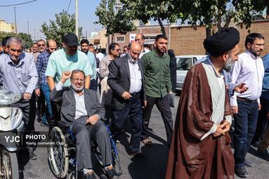 راهپیمایی بشارت نصر در اصفهان