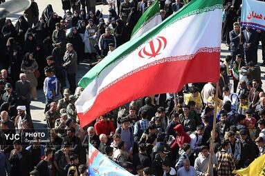 راهپیمایی یوم الله ۱۳ آبان ۱۴۰۴ در همدان 