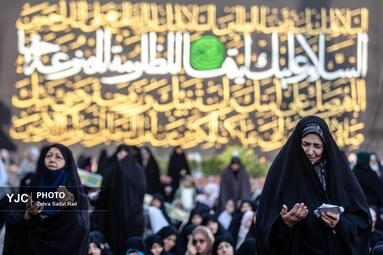 اقامه نماز طلب باران در امام زاده صالح(ع)