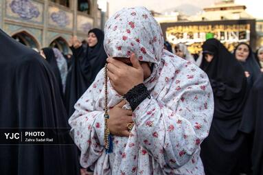اقامه نماز طلب باران در امام زاده صالح(ع)