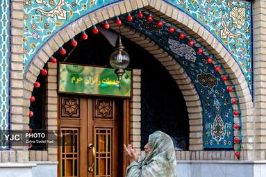 اقامه نماز طلب باران در امام زاده صالح(ع)