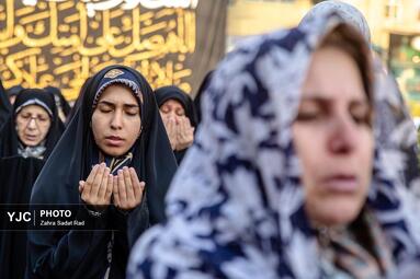اقامه نماز طلب باران در امام زاده صالح(ع)