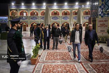 آیین غبارروبی ضریح مطهر آستان مقدس امامزاده صالح (ع)
